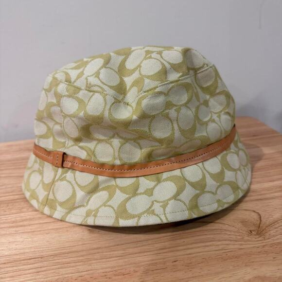 Vintage Y2K Coach Signature Bucket Hat main image 2
